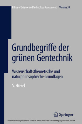 Grundbegriffe der grünen Gentechnik