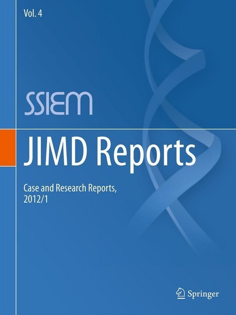 JIMD Reports - Case and Research Reports, 2012/1 main product photo