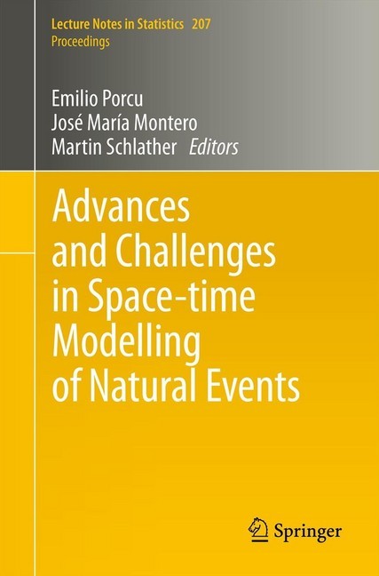 Advances and Challenges in Space-time Modelling of Natural Events main product photo