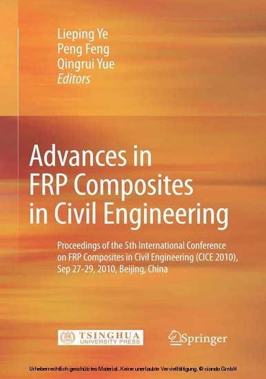Advances in FRP Composites in Civil Engineering main product photo