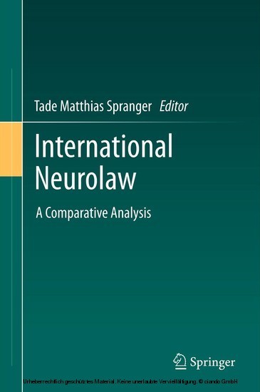 International Neurolaw main product photo