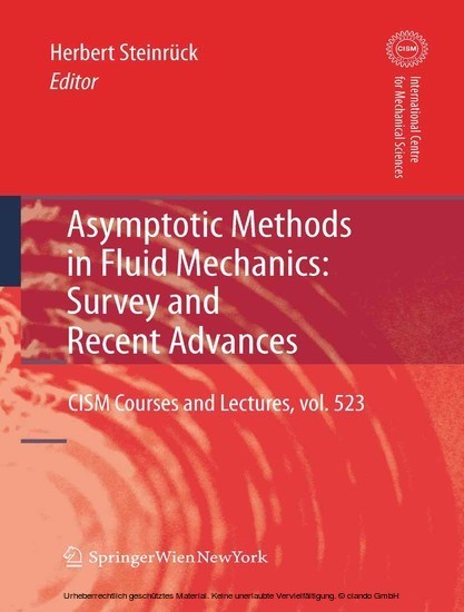 Asymptotic Methods in Fluid Mechanics: Survey and Recent Advances main product photo