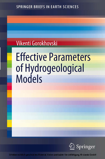 Effective Parameters of Hydrogeological Models main product photo
