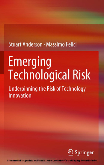 Emerging Technological Risk main product photo