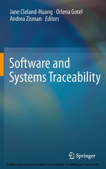 Software and Systems Traceability main product photo