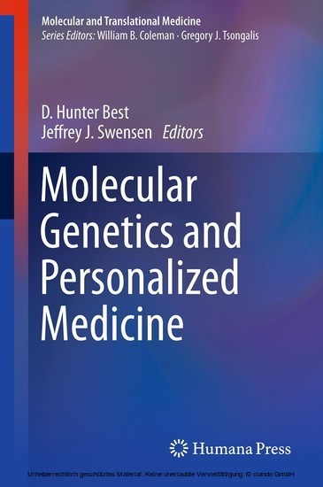 Molecular Genetics and Personalized Medicine main product photo