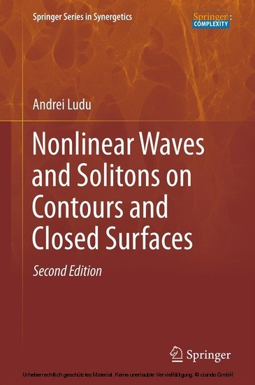 Nonlinear Waves and Solitons on Contours and Closed Surfaces main product photo