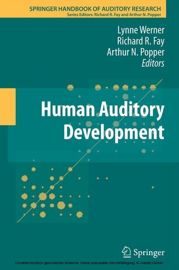 Human Auditory Development main product photo