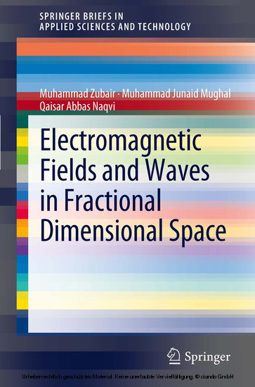 Electromagnetic Fields and Waves in Fractional Dimensional Space main product photo