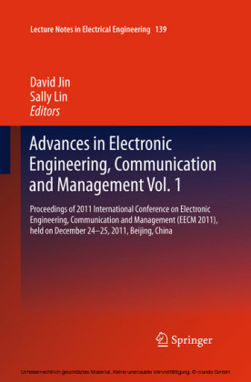 Advances in Electronic Engineering, Communication and Management Vol.1