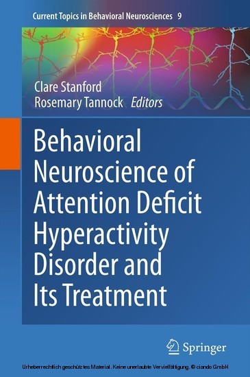 Behavioral Neuroscience of Attention Deficit Hyperactivity Disorder and Its Treatment main product photo