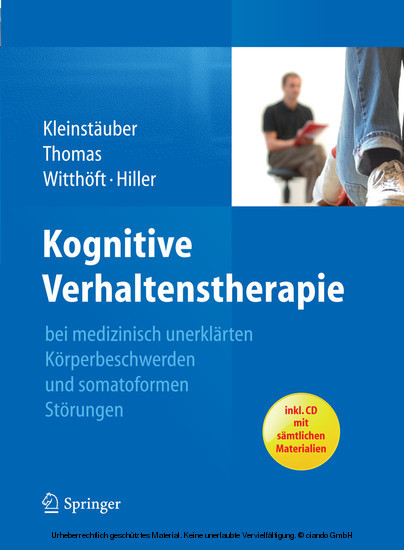 Kognitive Verhaltenstherapie bei medizinisch unerklärten Körperbeschwerden und somatoformen Störungen main product photo