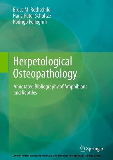 Herpetological Osteopathology main product photo