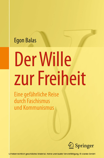 Der Wille zur Freiheit main product photo