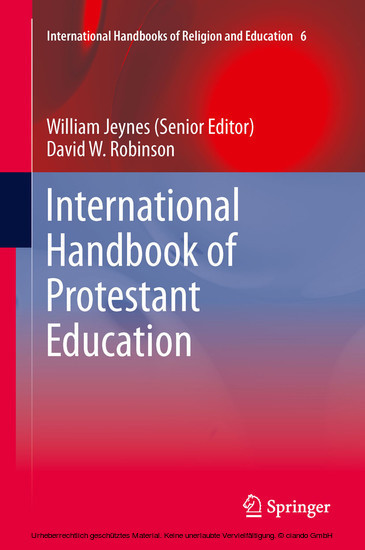 International Handbook of Protestant Education main product photo