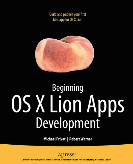 Beginning OS X Lion Apps Development main product photo