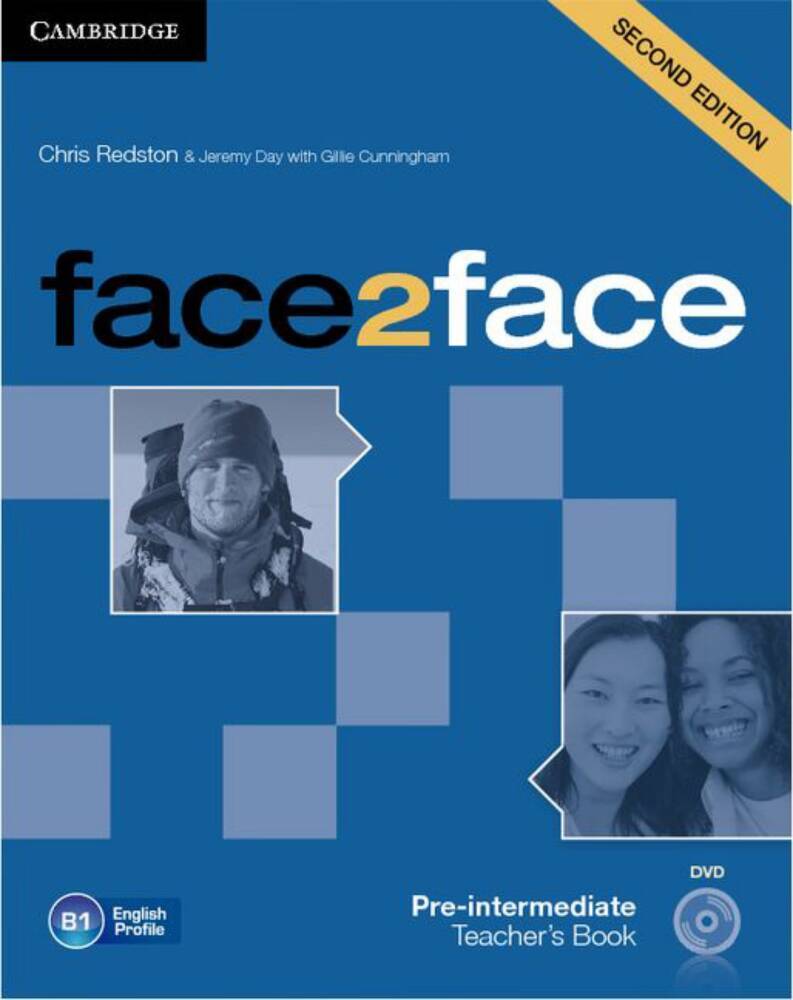 face2face B1 Pre-intermediate, 2nd edition main product photo