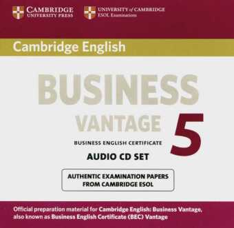 Cambridge BEC, Vantage 5, 2 Audio-CDs