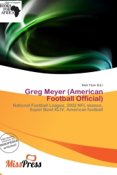 Greg Meyer (American Football Official)