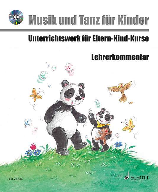 Musik und Tanz für Kinder, Lehrerkomentar m. Audio-CD main product photo
