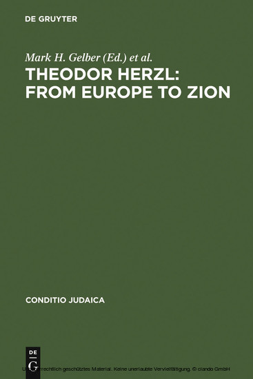 Theodor Herzl: From Europe to Zion main product photo