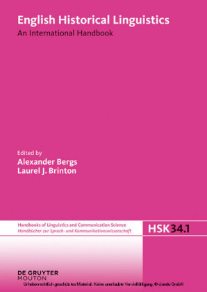 English Historical Linguistics. Volume 1. Vol.1
