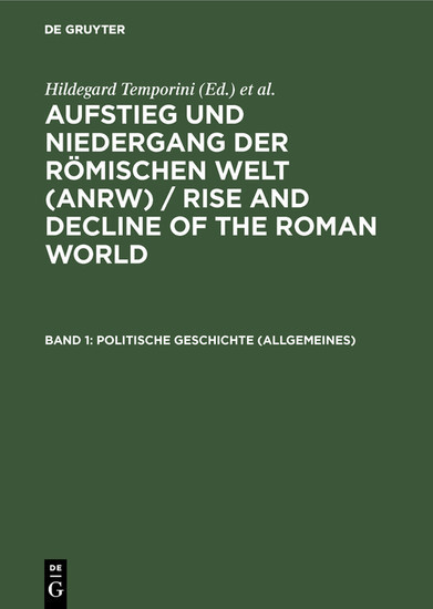 Politische Geschichte (Allgemeines) main product photo