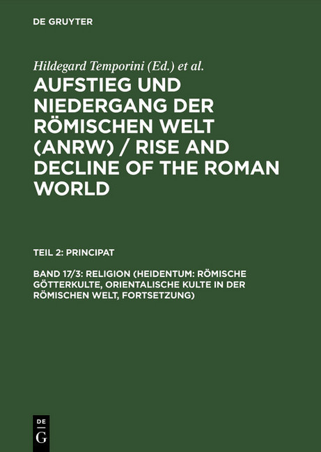 Religion (Heidentum: Römische Götterkulte, Orientalische Kulte in der römischen Welt, Fortsetzung) main product photo