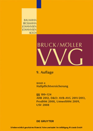 §§  100-124 VVG
