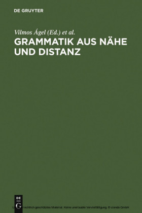 Grammatik aus Nähe und Distanz