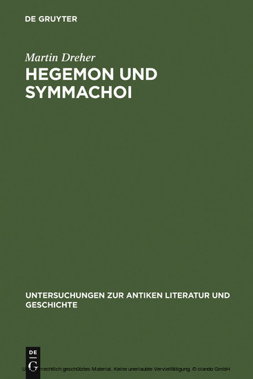 Hegemon und Symmachoi main product photo