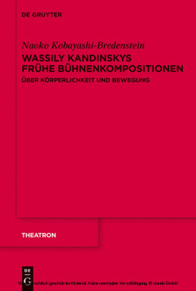 Wassily Kandinskys frühe Bühnenkompositionen
