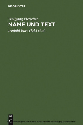 Name und Text