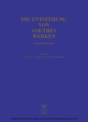 Cäcilia - Dichtung und Wahrheit