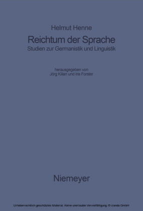 Reichtum der Sprache
