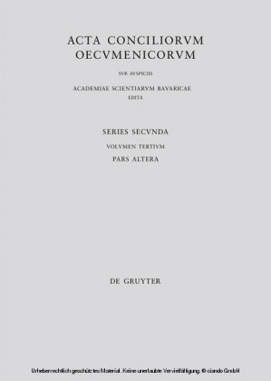Concilium Universale Nicaenum Secundum. Concilii Actiones IV-V
