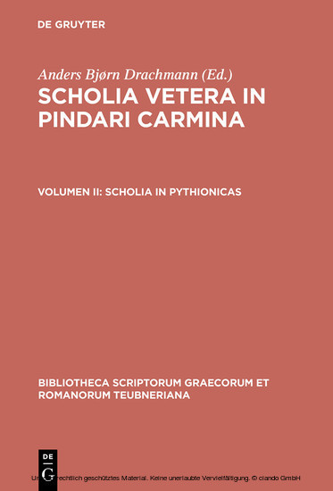 Scholia in Pythionicas main product photo