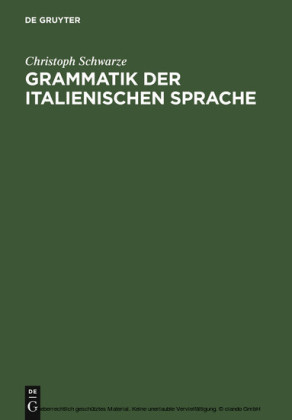 Grammatik der italienischen Sprache