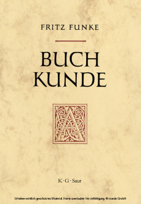 Buchkunde