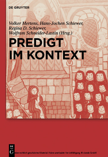 Predigt im Kontext main product photo