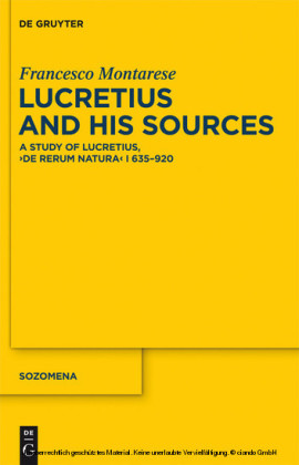 Lucretius and His Sources