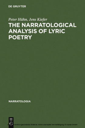The Narratological Analysis of Lyric Poetry