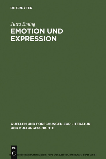 Emotion und Expression main product photo