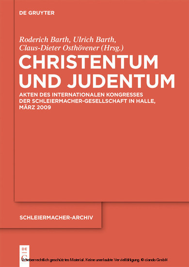 Christentum und Judentum main product photo