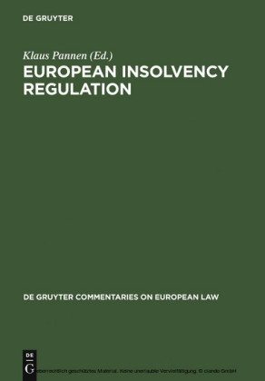 European Insolvency Regulation