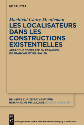 Les localisateurs dans les constructions existentielles