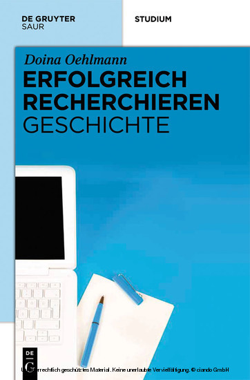 Erfolgreich recherchieren - Geschichte main product photo