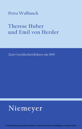 Therese Huber und Emil von Herder