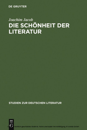 Die Schönheit der Literatur