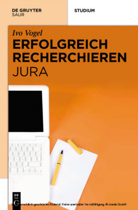 Erfolgreich recherchieren - Jura